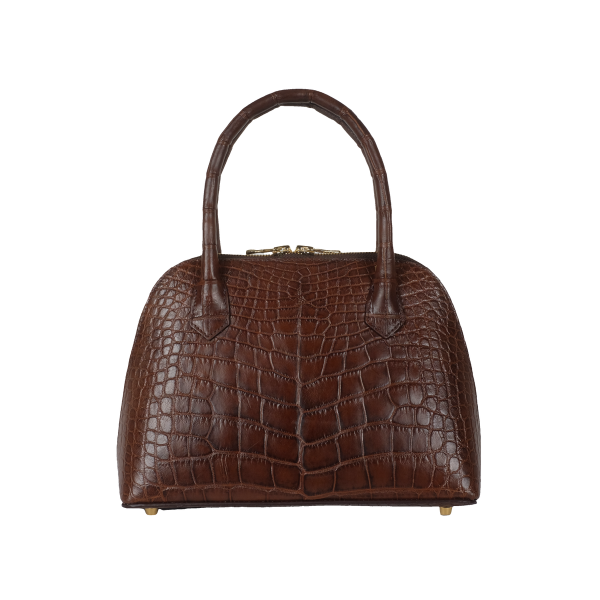 The Crystal Bag – Chestnut Alligator
