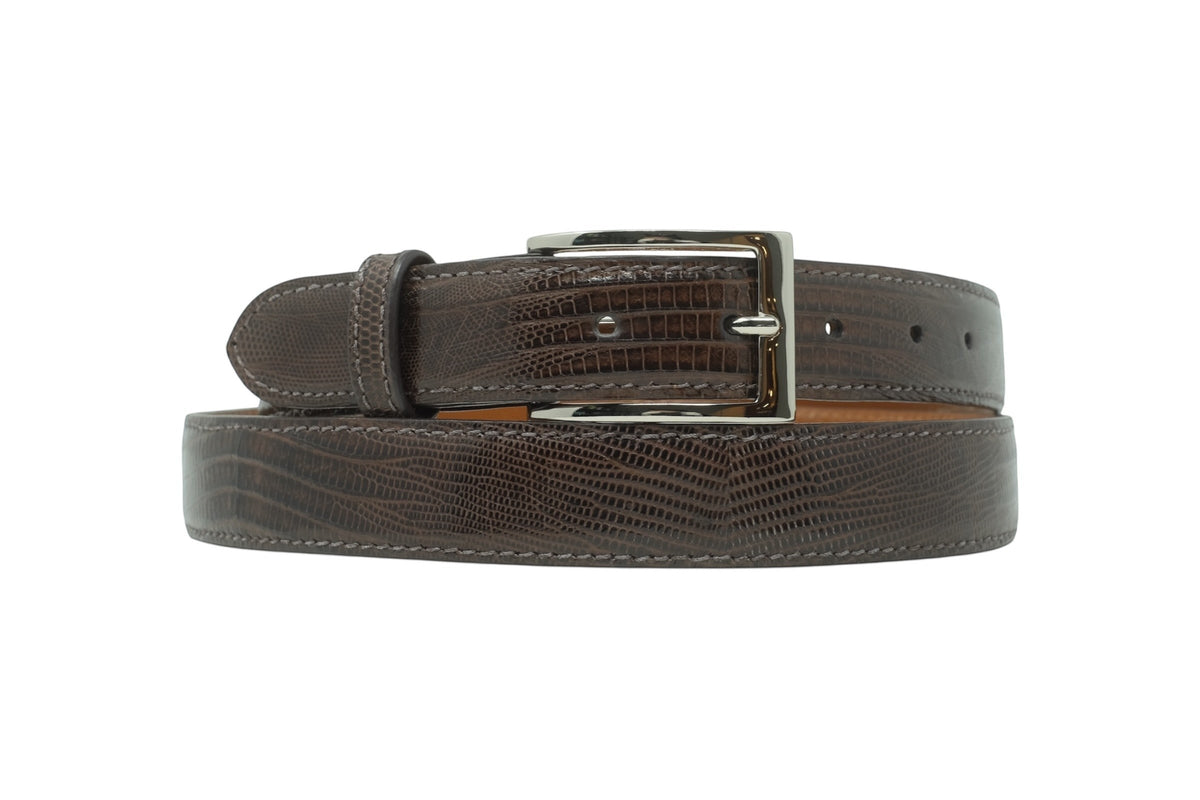 LIZARD LEATHER BELT