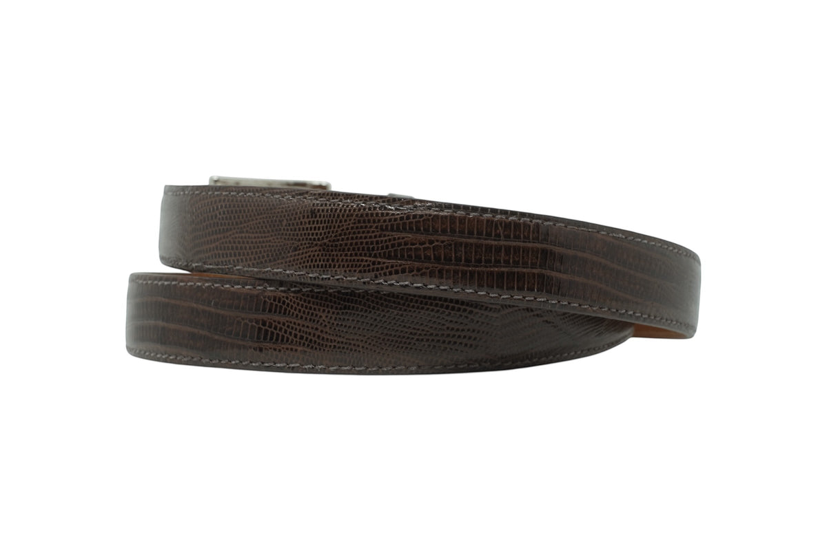 LIZARD LEATHER BELT