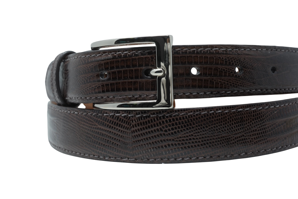 LIZARD LEATHER BELT