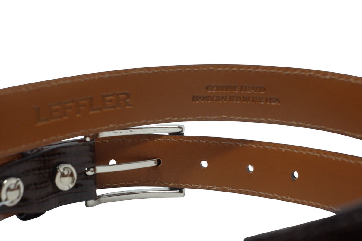 LIZARD LEATHER BELT