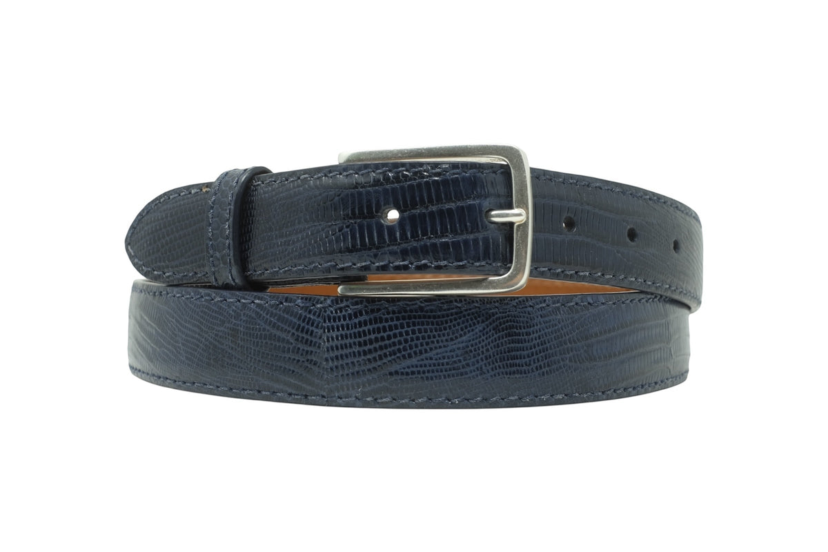 LIZARD LEATHER BELT