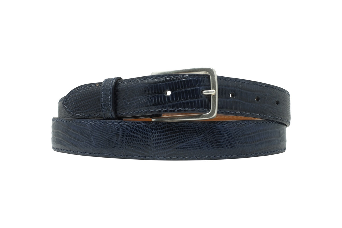 LIZARD LEATHER BELT