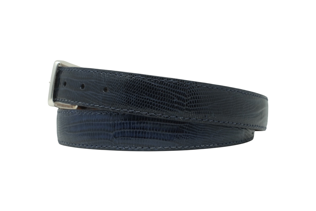LIZARD LEATHER BELT