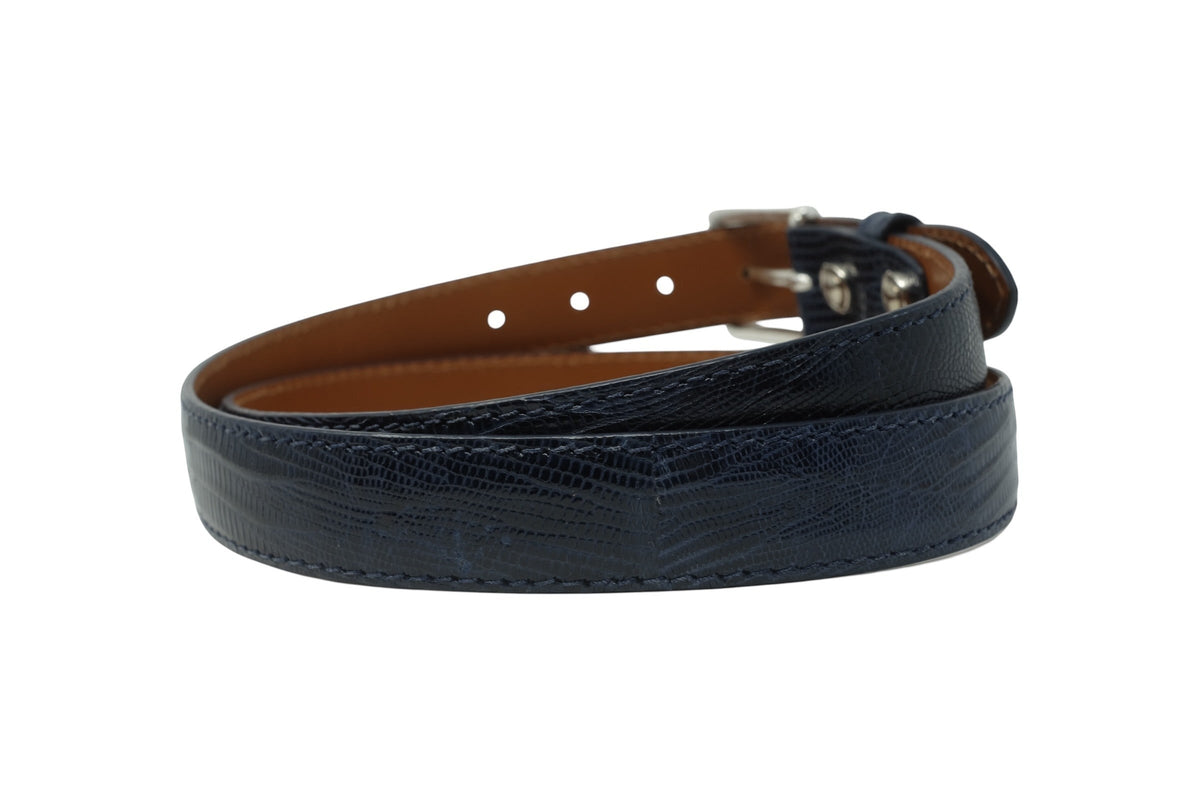 LIZARD LEATHER BELT