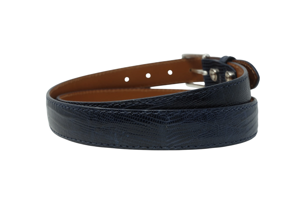 LIZARD LEATHER BELT