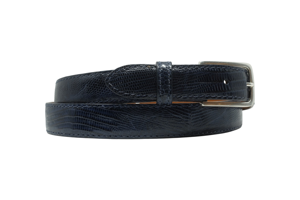 LIZARD LEATHER BELT