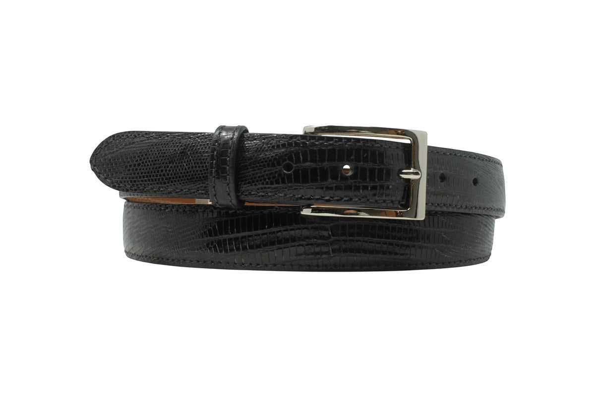 LIZARD LEATHER BELT