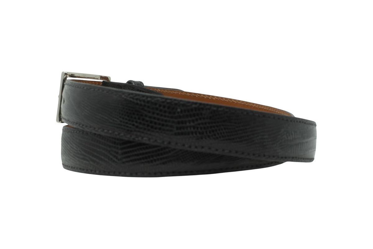 LIZARD LEATHER BELT