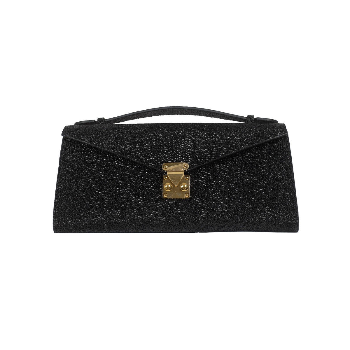 THE ELLIE BAG - BLACK STINGRAY