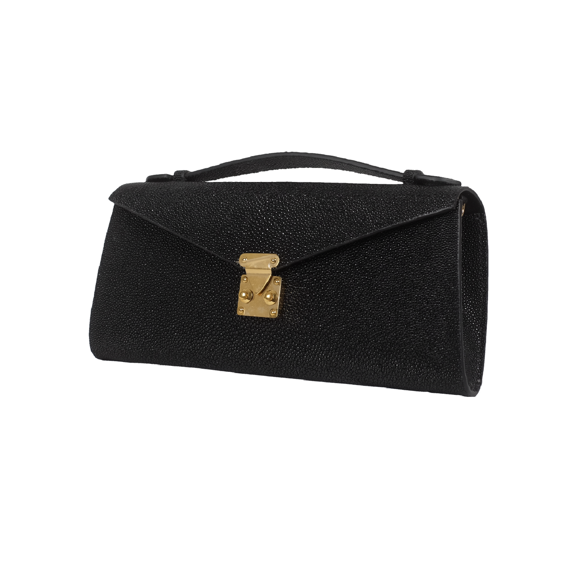THE ELLIE BAG - BLACK STINGRAY
