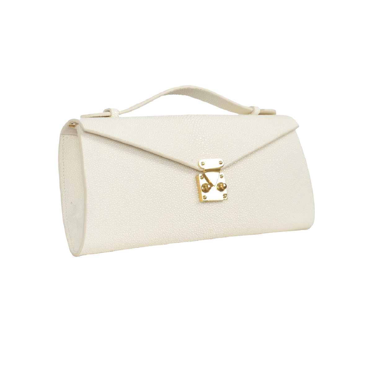 The Ellie Bag — Ivory Stingray