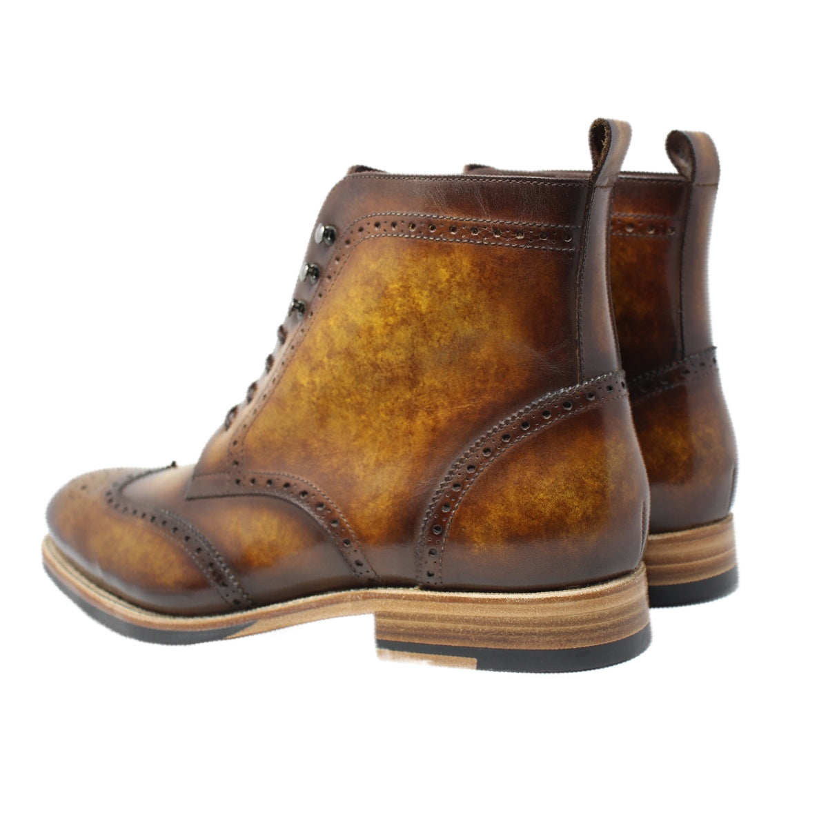Whiskey Wing tip dress boot