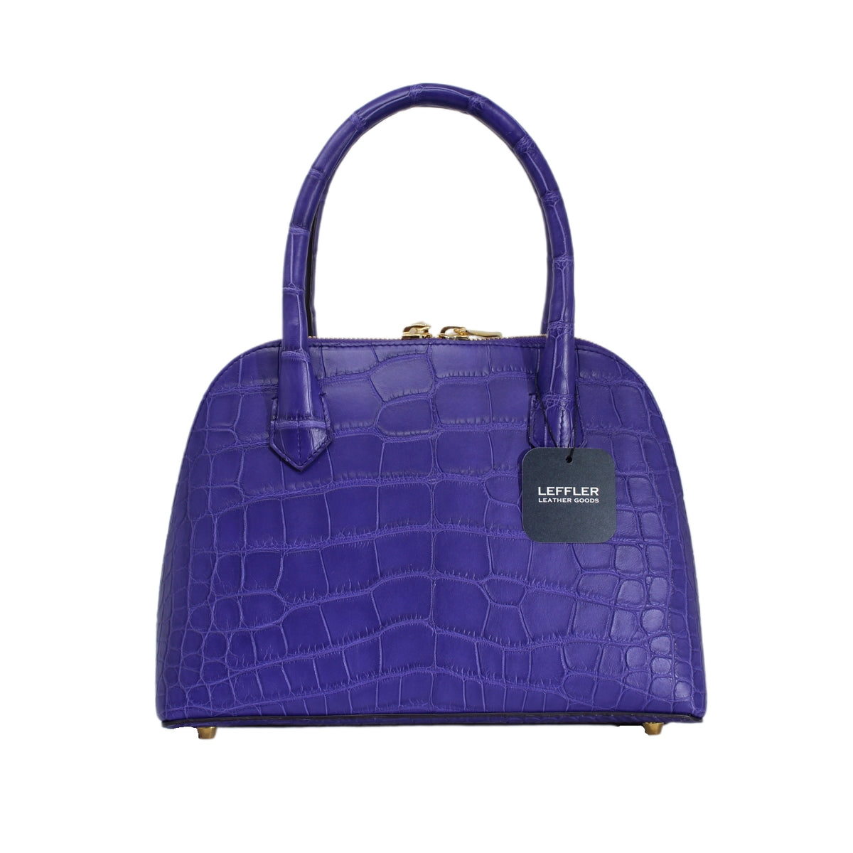 The Crystal Bag – Lavender Alligator