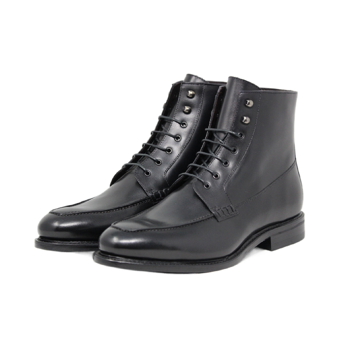 Black Derby Men's Boots