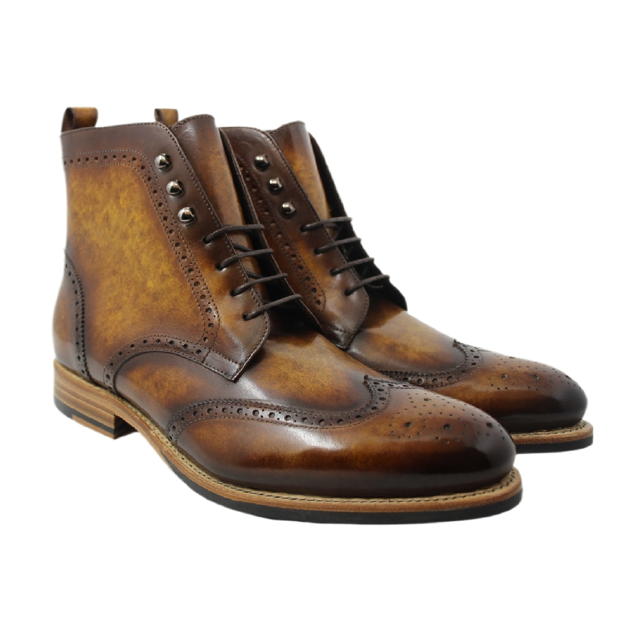 Whiskey Wing tip dress boot
