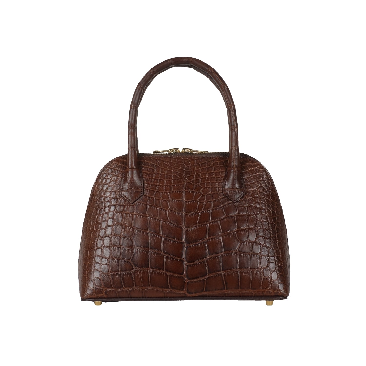 The Crystal Bag – Chestnut Alligator