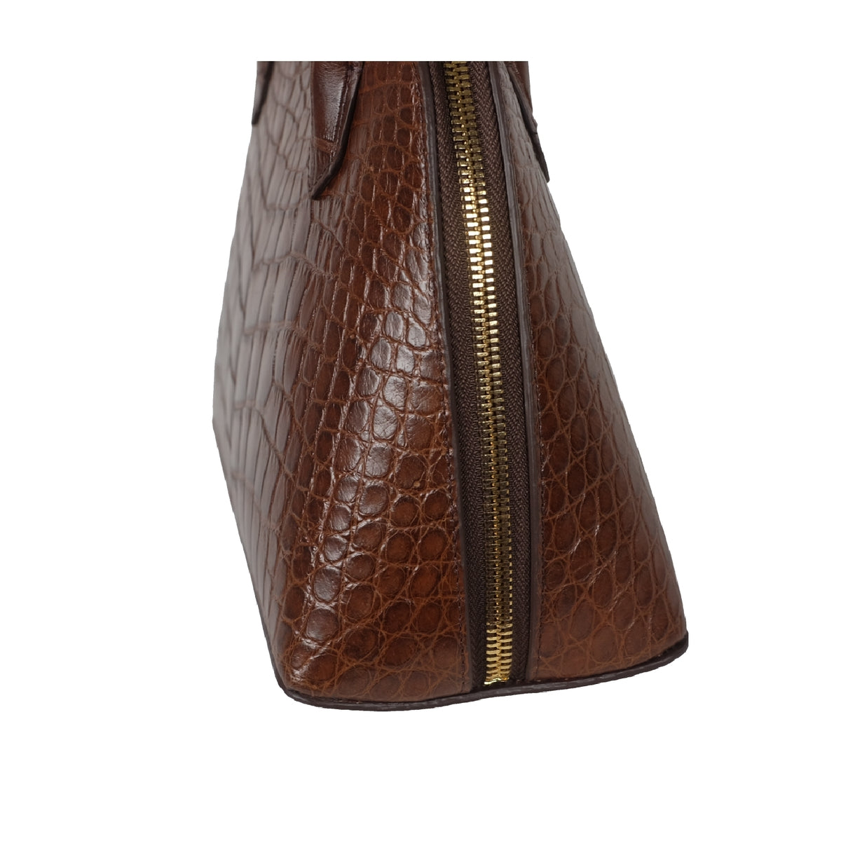 The Crystal Bag – Chestnut Alligator