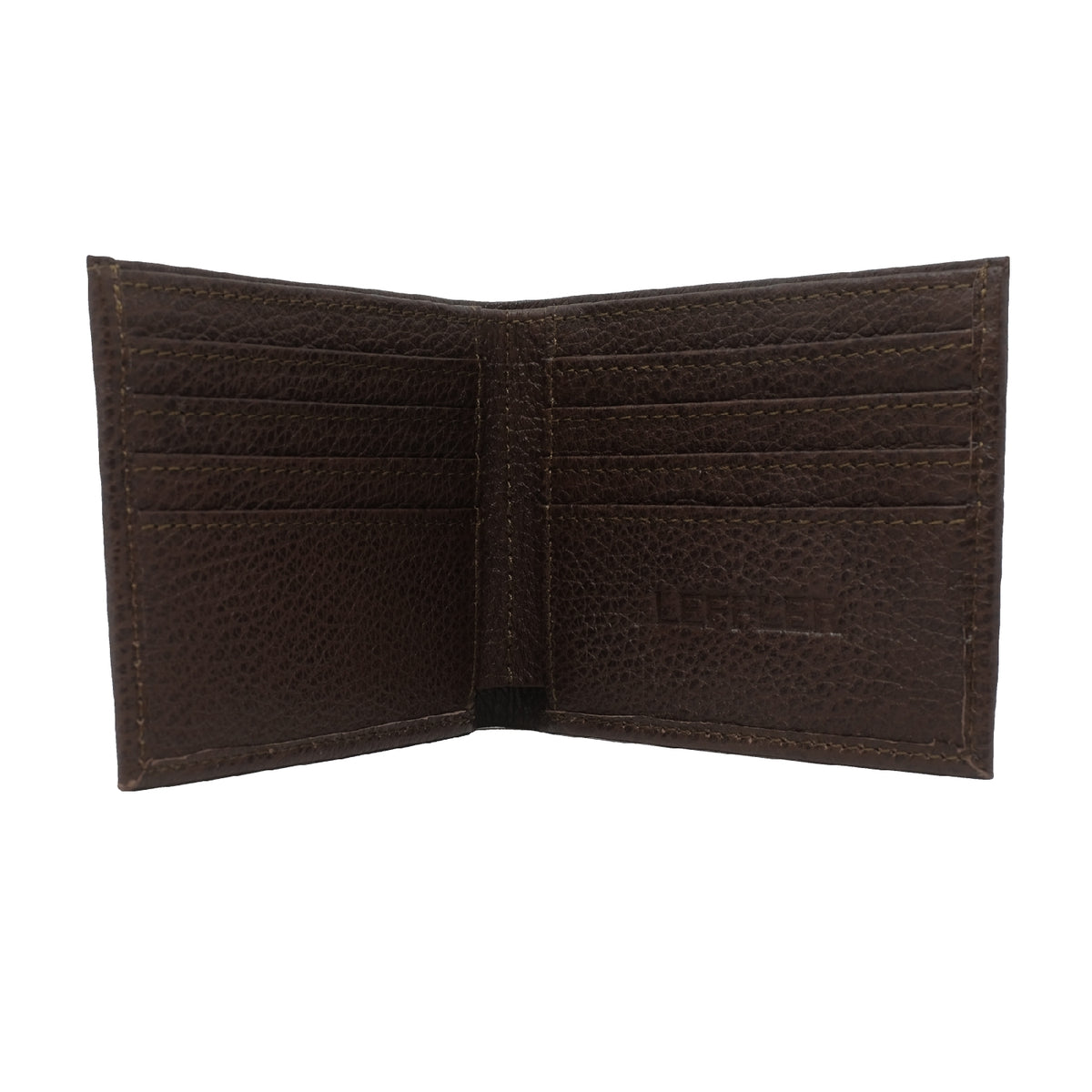 Deerskin Bifold Wallet — Chocolate