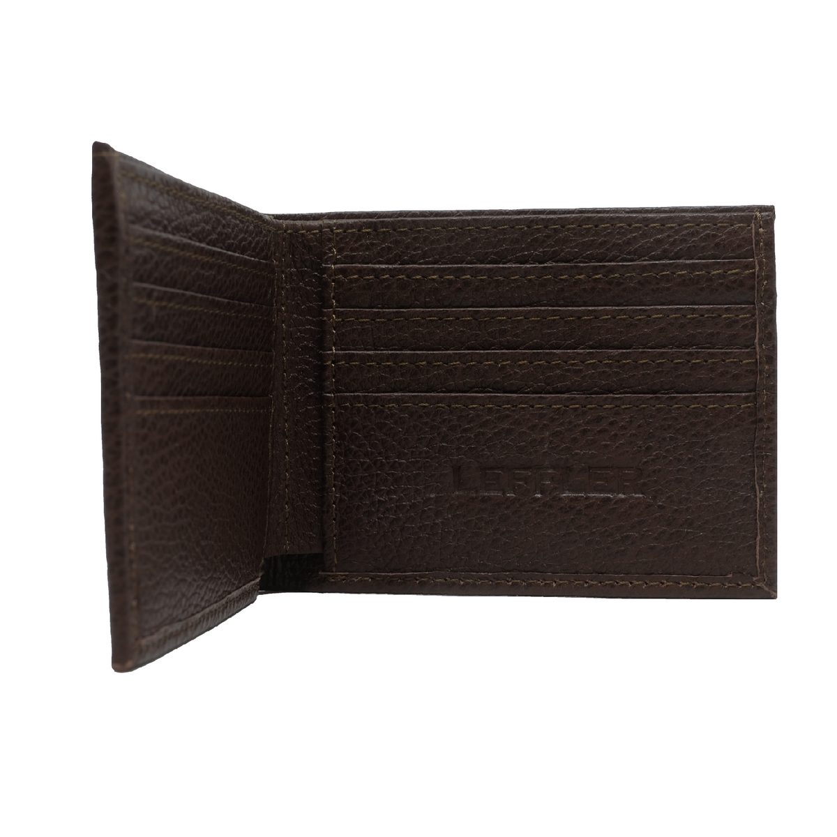 Deerskin Bifold Wallet — Chocolate