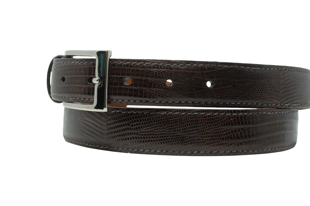 LIZARD LEATHER BELT