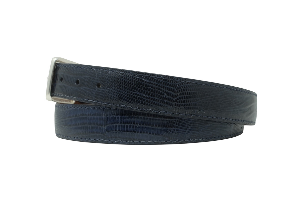 LIZARD LEATHER BELT