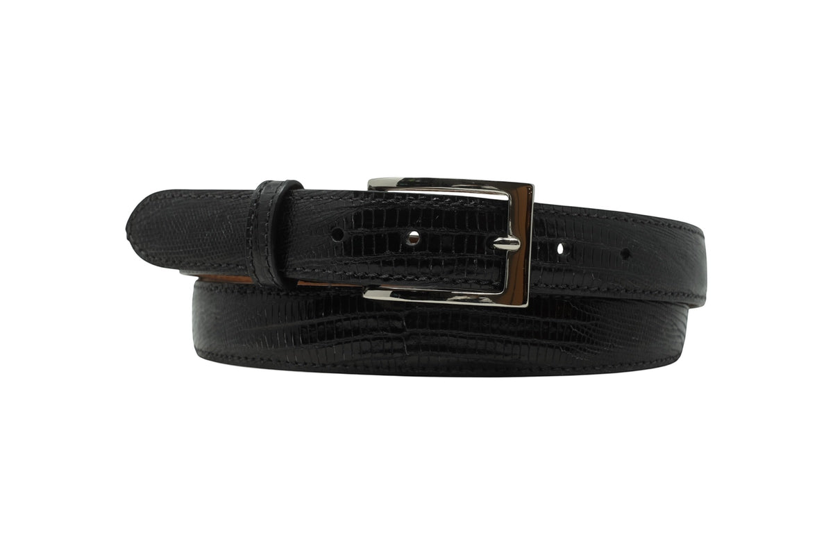 LIZARD LEATHER BELT