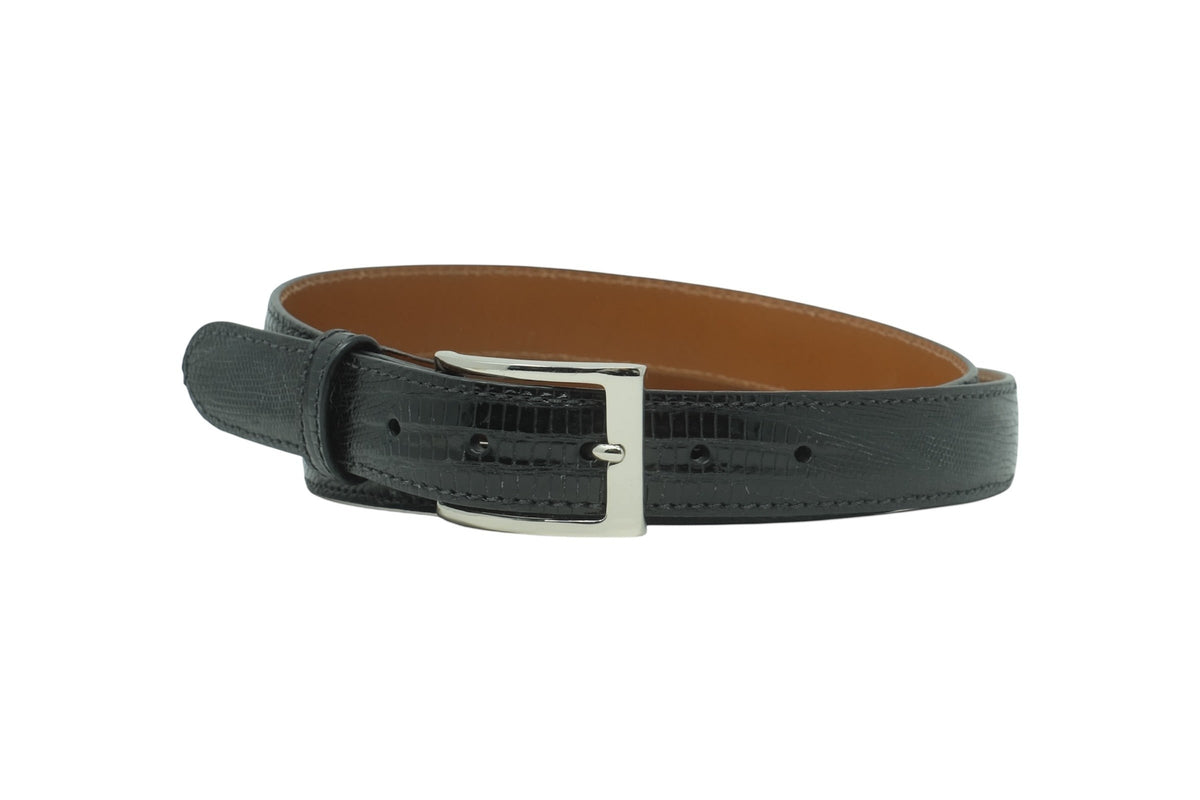 LIZARD LEATHER BELT