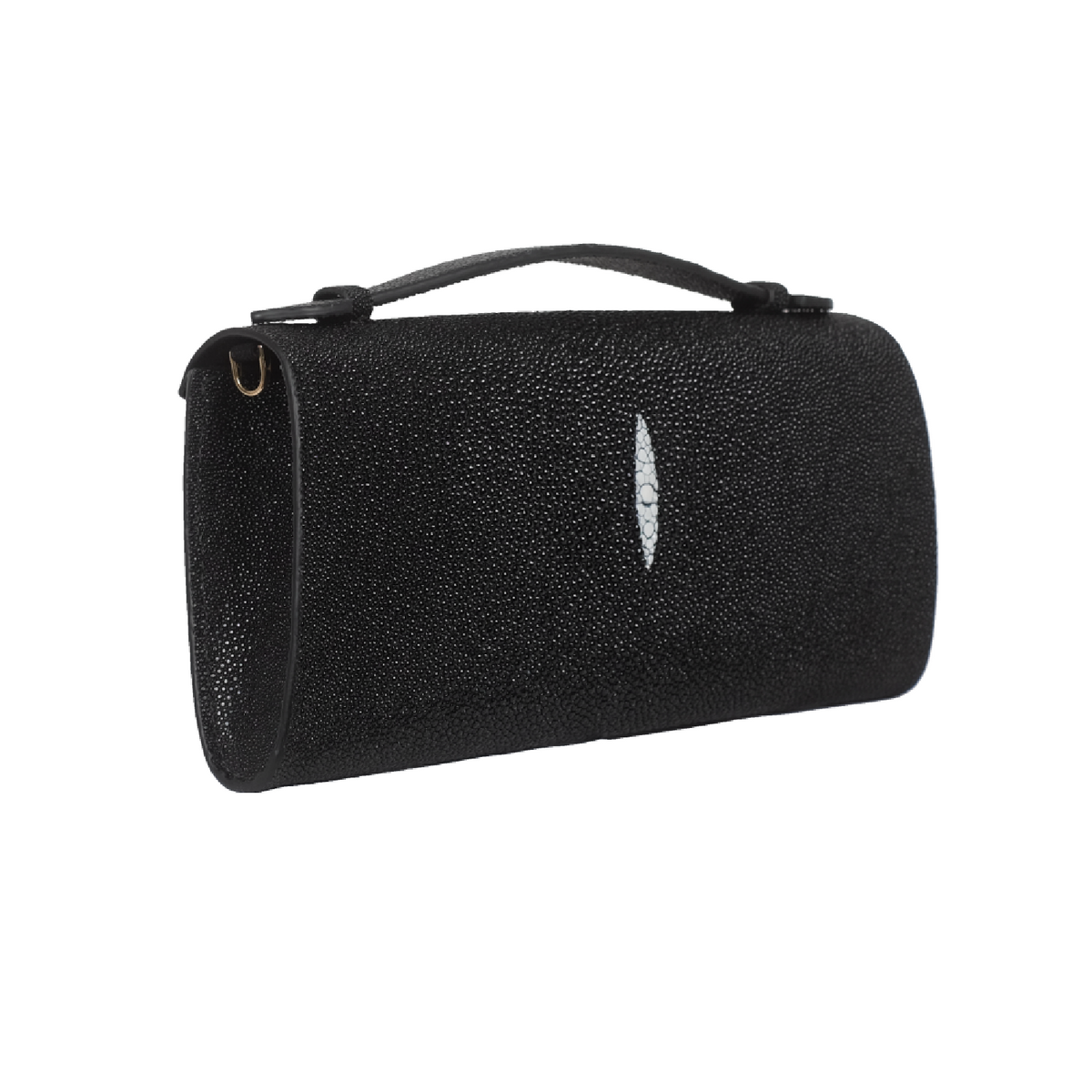 THE ELLIE BAG - BLACK STINGRAY