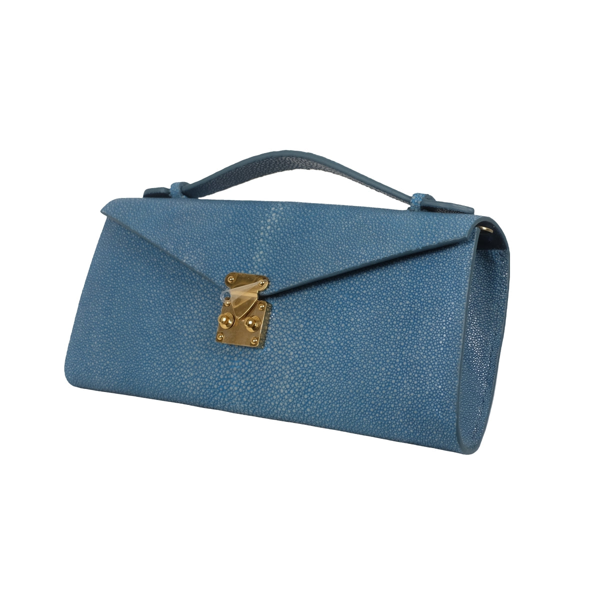 THE ELLIE BAG - STINGRAY BABY BLUE