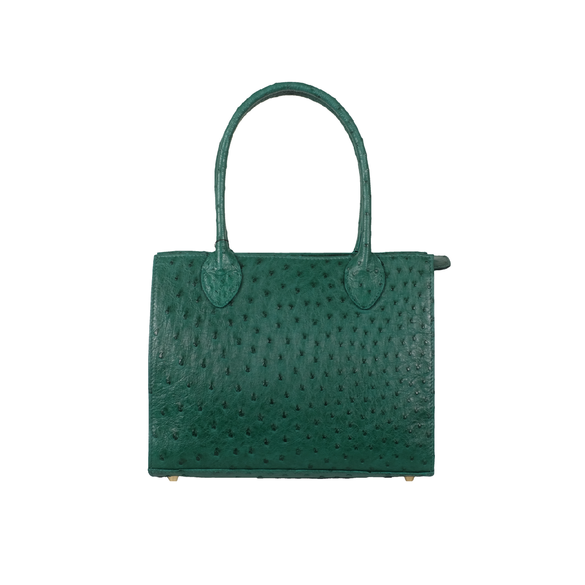 The Jacquie Tote – Evergreen Ostrich