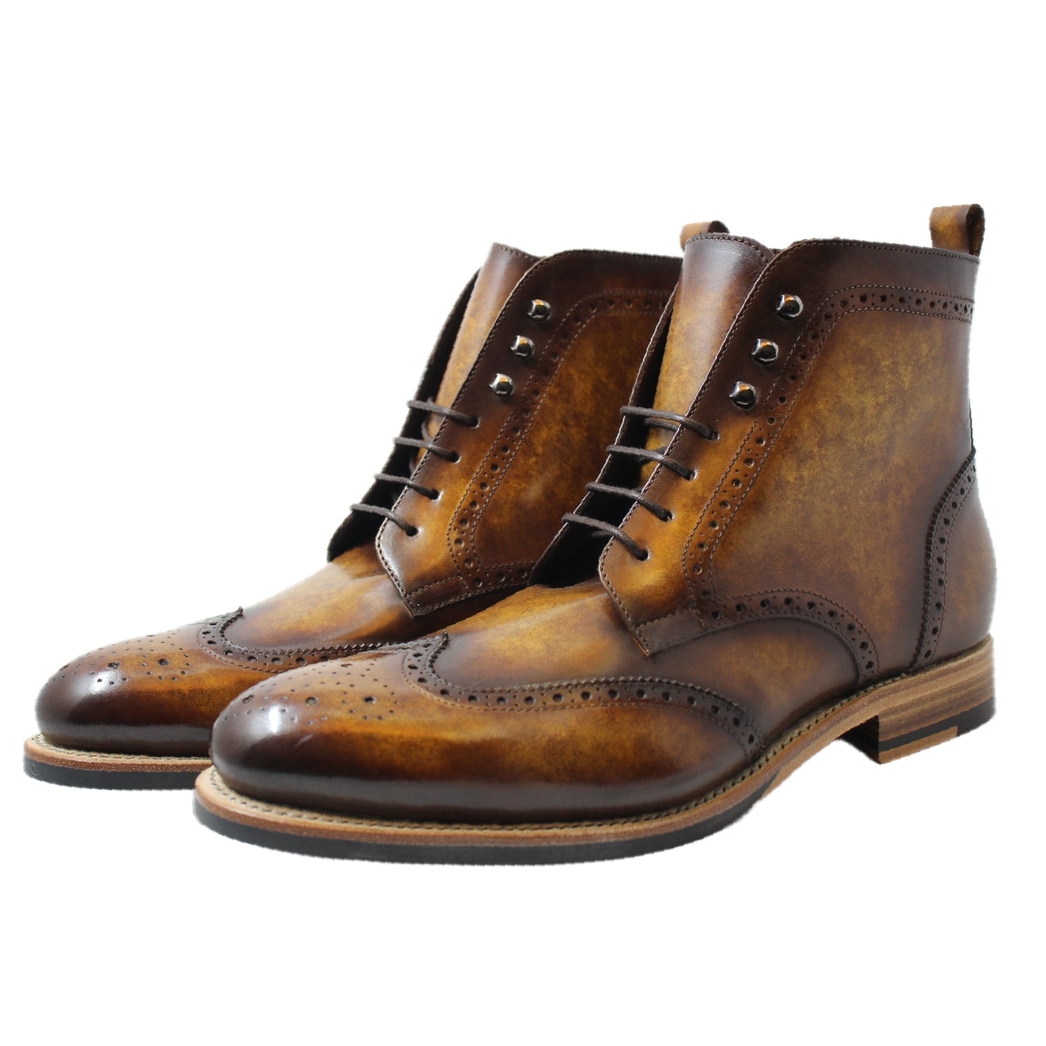 Whiskey Wing tip dress boot