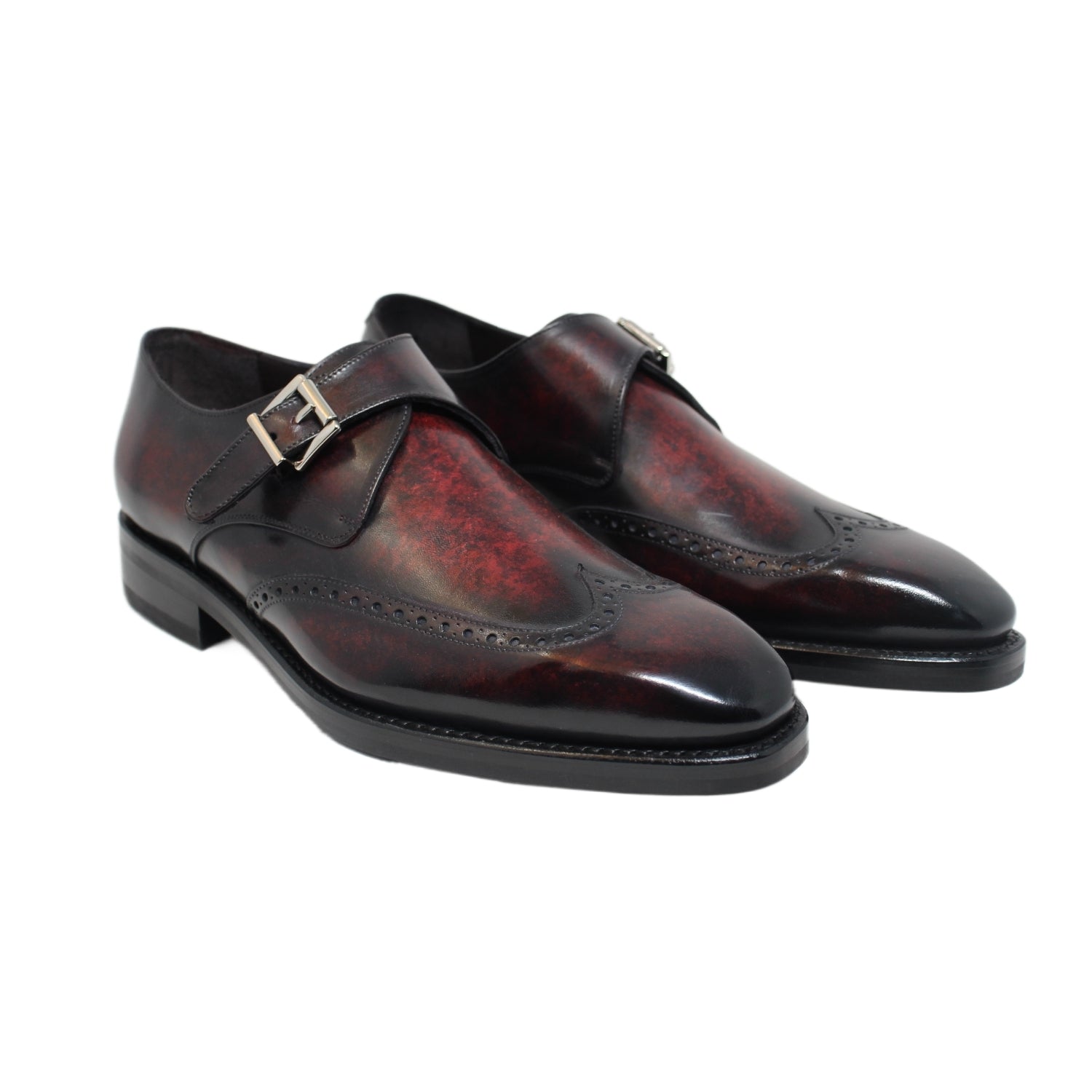 Smokey burgundy monk