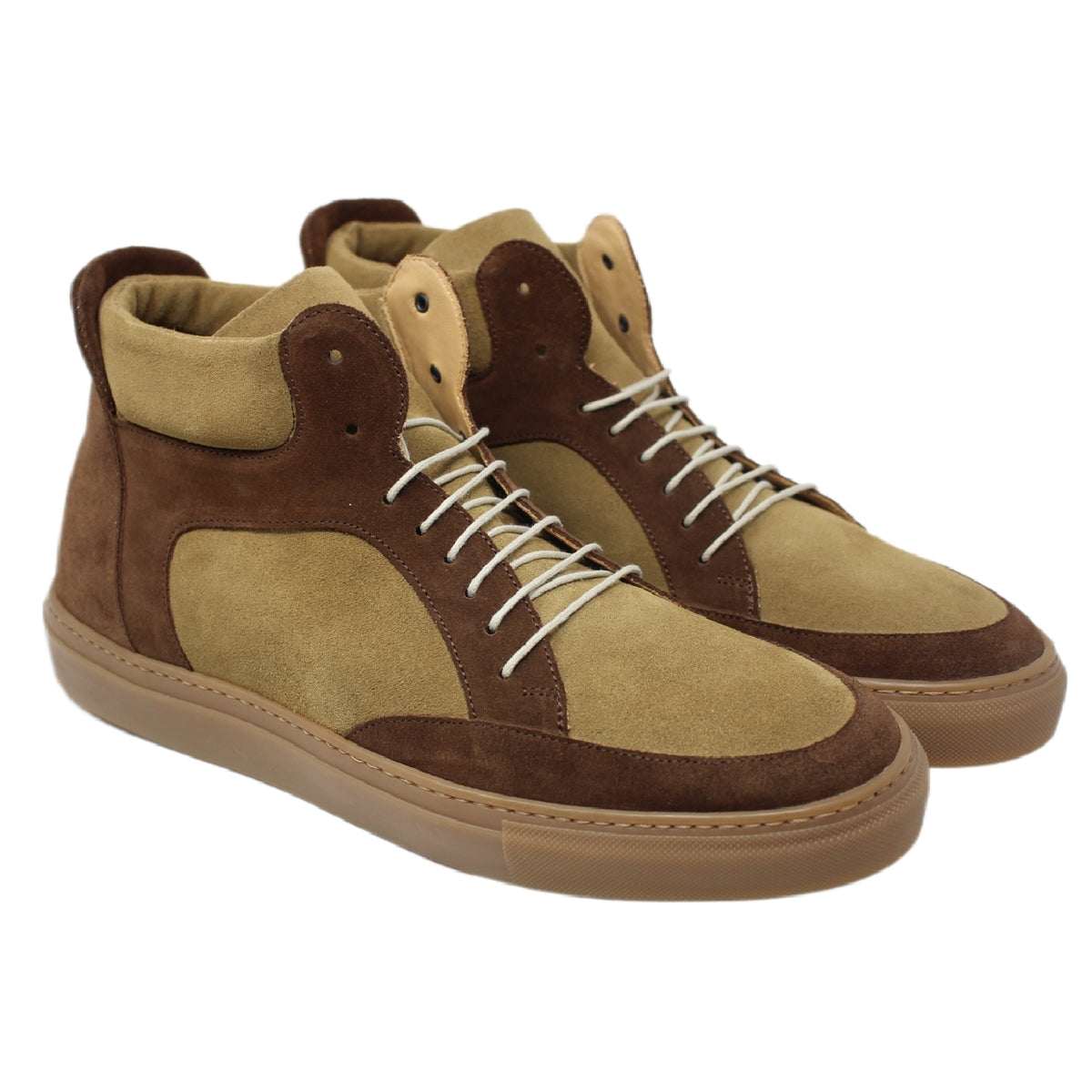 Mid-top Suede Sneakers