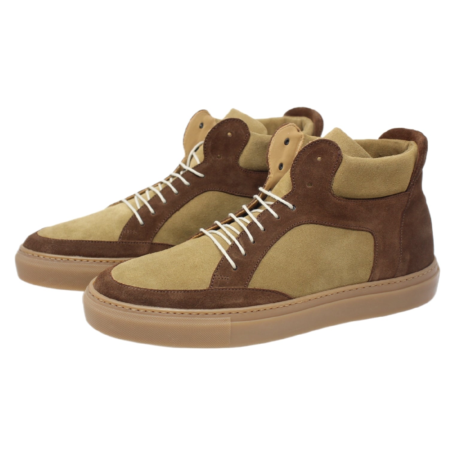 Mid-top Suede Sneakers