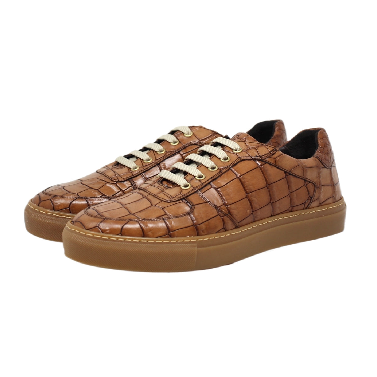 Sneakers Cognac Croc