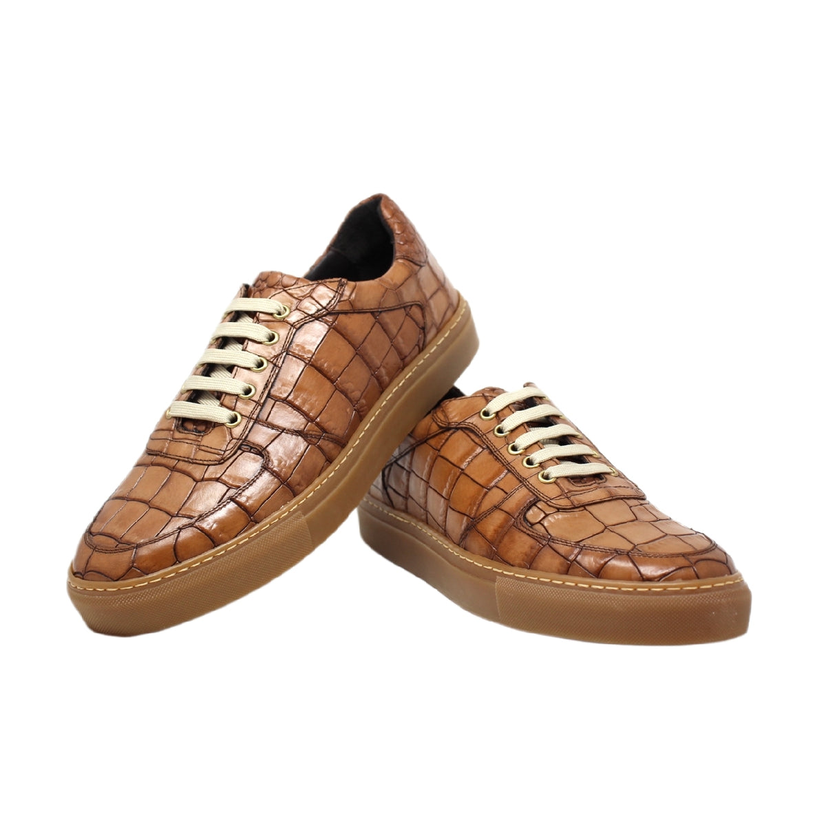 Sneakers Cognac Croc