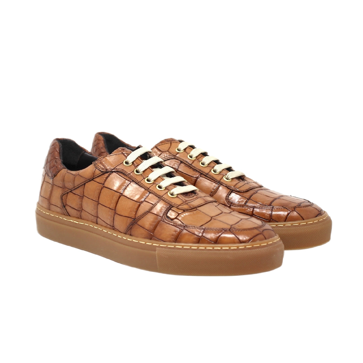 Sneakers Cognac Croc
