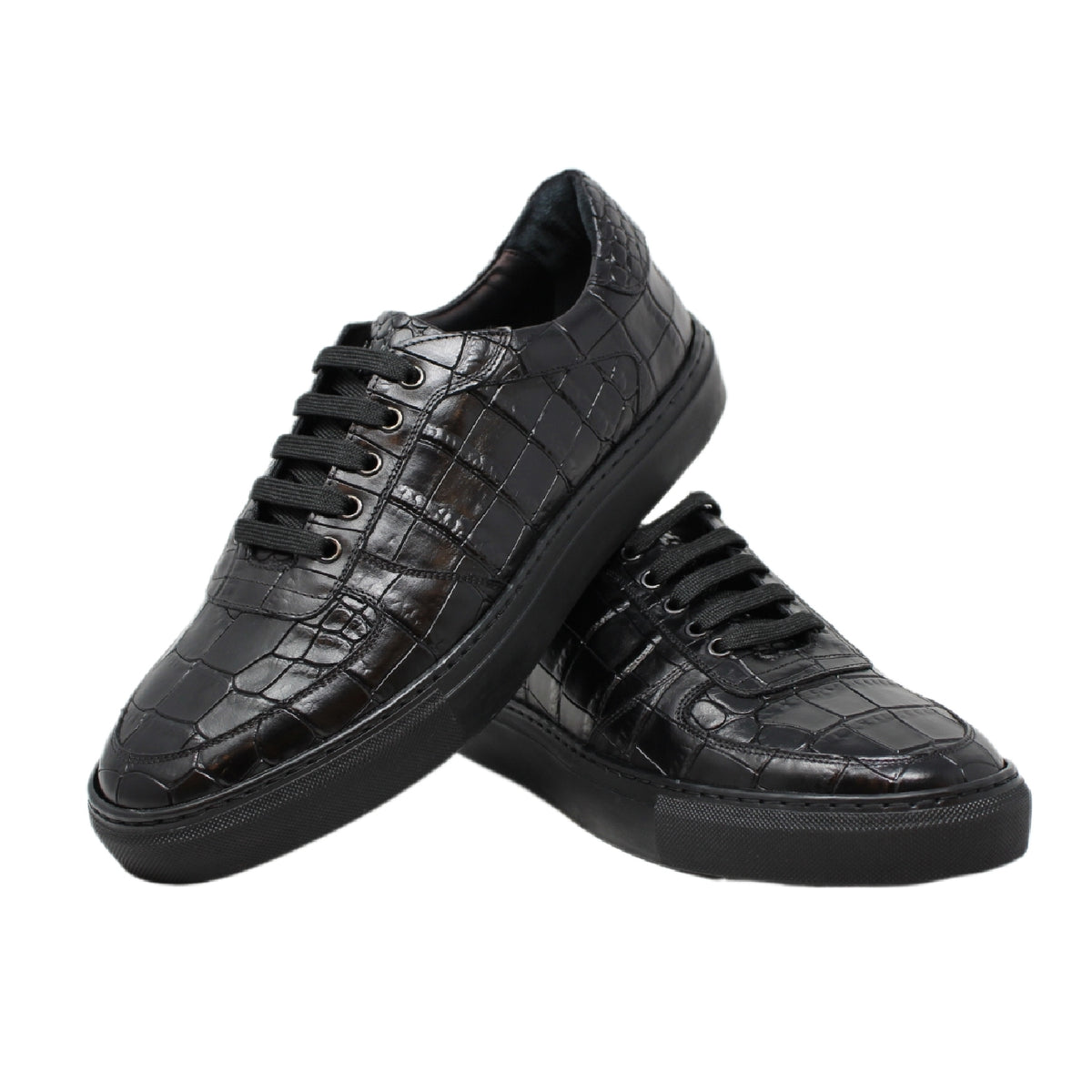 BLACK CROC MEN'S SNEAKERS