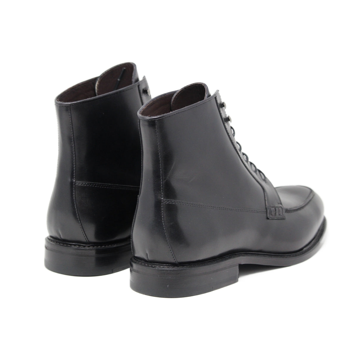 Black Derby Men's Boots